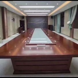 Table de Réunion Professionnelle pour Salle de Conférence